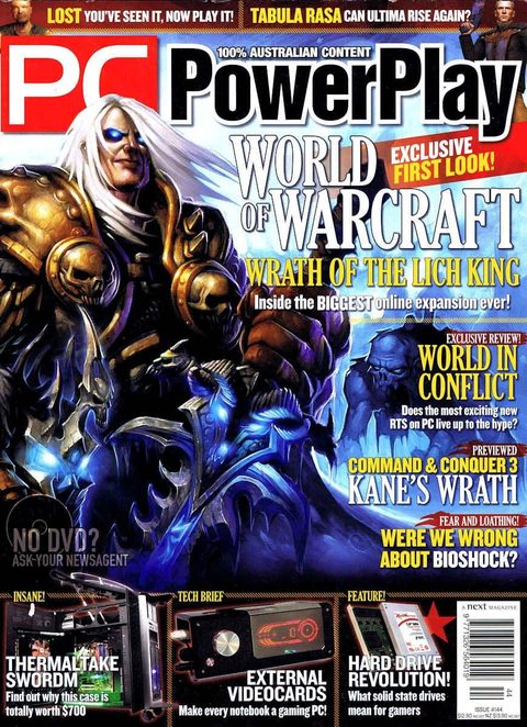 PC PowerPlay #144 · November 2007 cover