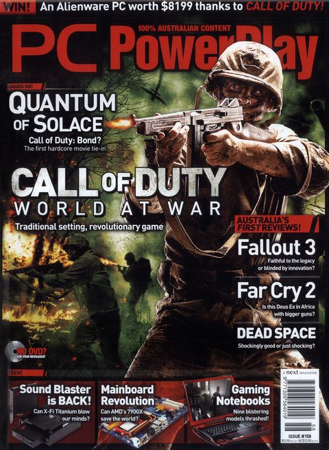 PC PowerPlay #158 · December 2008 cover