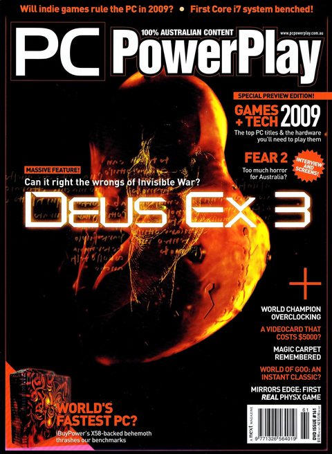 PC PowerPlay #161 · February 2009 cover