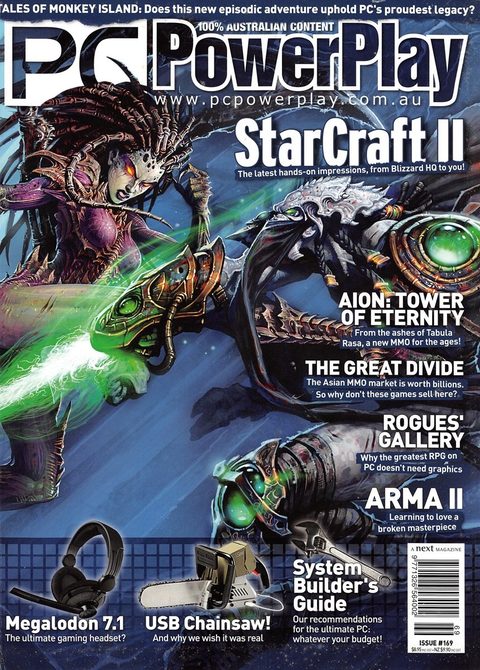 PC PowerPlay #169 · October 2009 cover