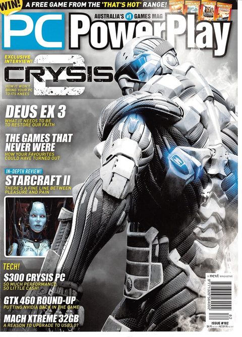 PC PowerPlay #182 · October 2010 cover