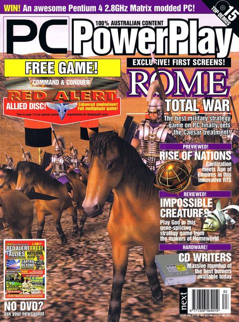 PC PowerPlay #83 · February 2003 cover