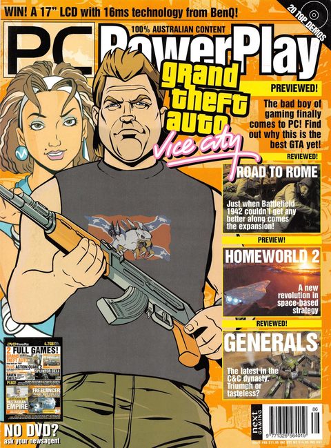 PC PowerPlay #86 · May 2003 cover