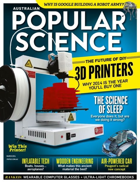 Popular Science March 2014 cover