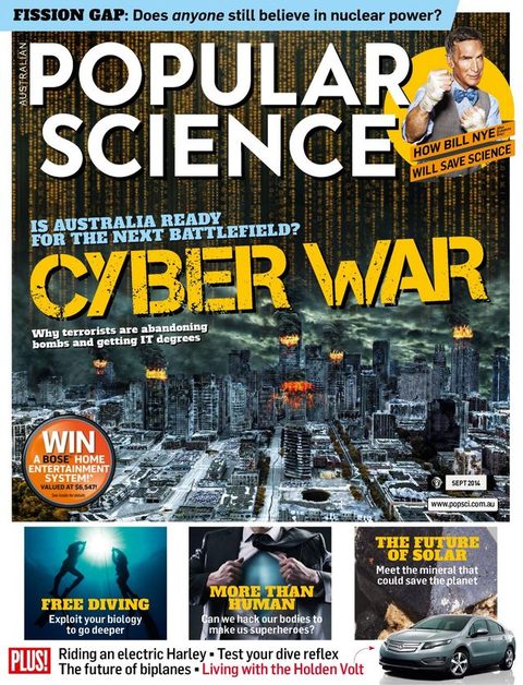 Popular Science September 2014 cover