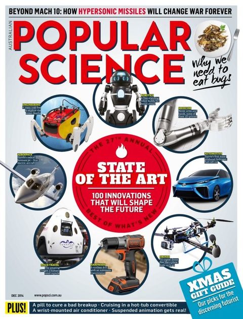 Popular Science December 2014 cover