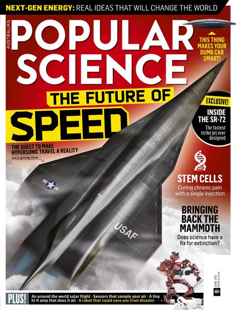Popular Science June 2015 cover